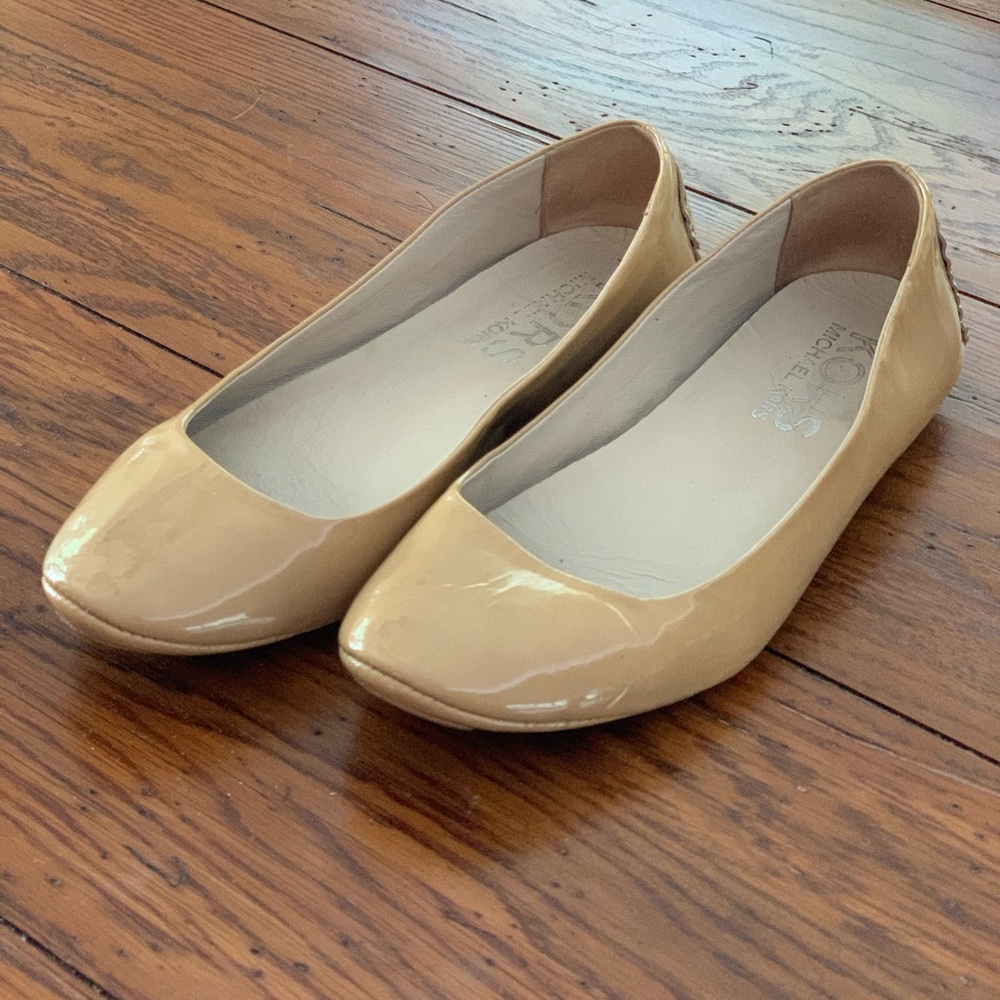 Michael Kors Nude Ballet Flats